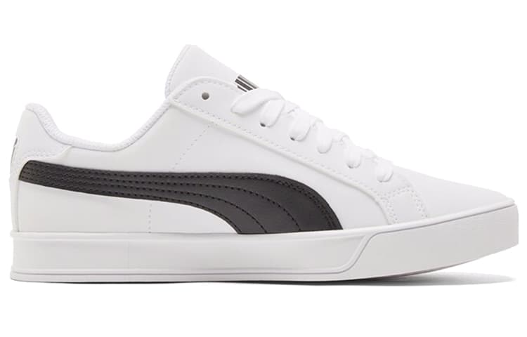 Puma Smash Vulc White Black