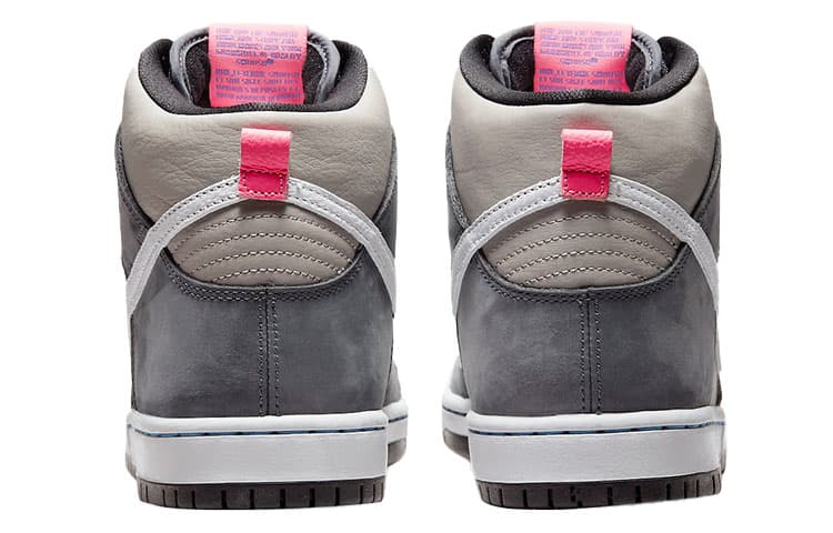Nike Dunk Leather, Suede High Flint Gray