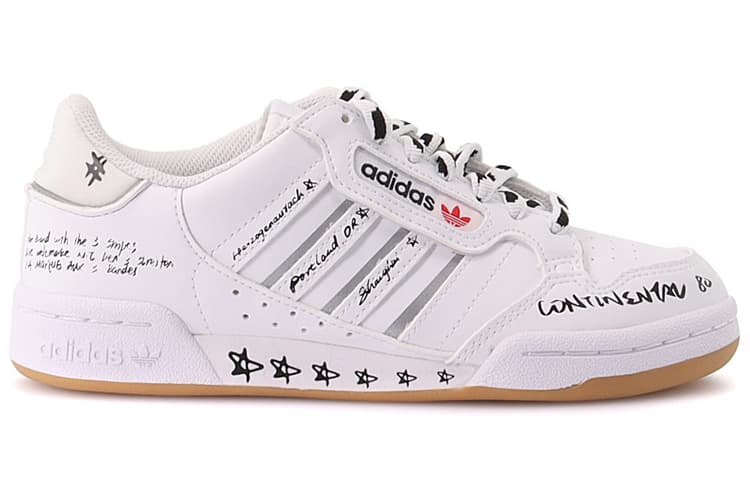 Adidas Continental 80 Stripes 'Sharpie Pack White'