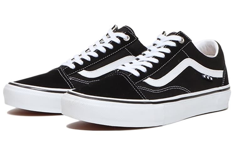 Vans Old Skool Skate Classics Canvas Black White