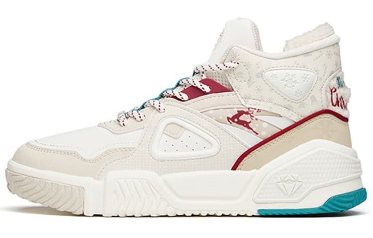 Anta Life Collection Flame Breathable Mid Gray White Red