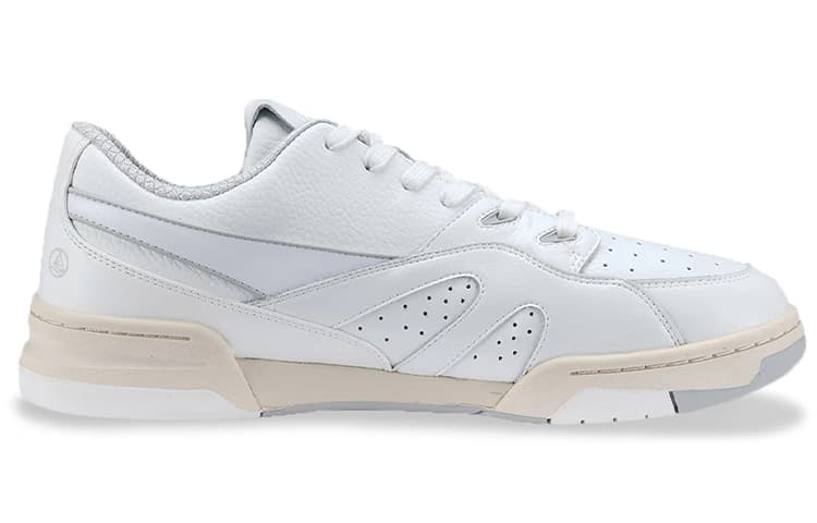 Li Ning Deluxe Synthetic Leather, Lightweight Ecru