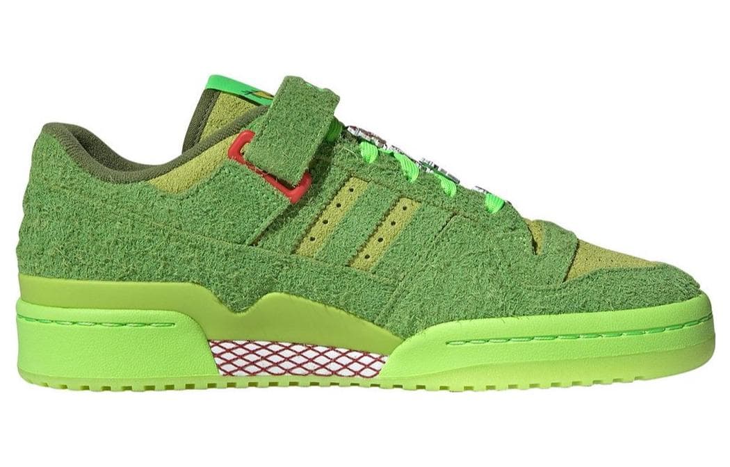 Adidas Originals x The Grinch FORUM Green Elf Grinch Green