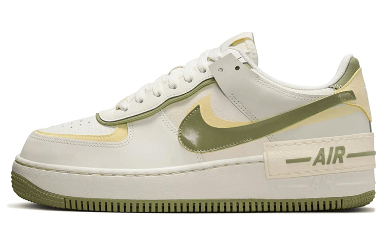 Nike Air Force 1 Shadow Pale Ivory Oil Green