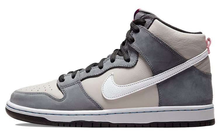 Nike Dunk Leather, Suede High Flint Gray