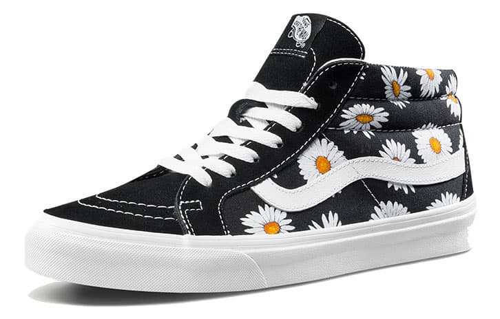 Vans SK8 Canvas Coverage Midtop Black