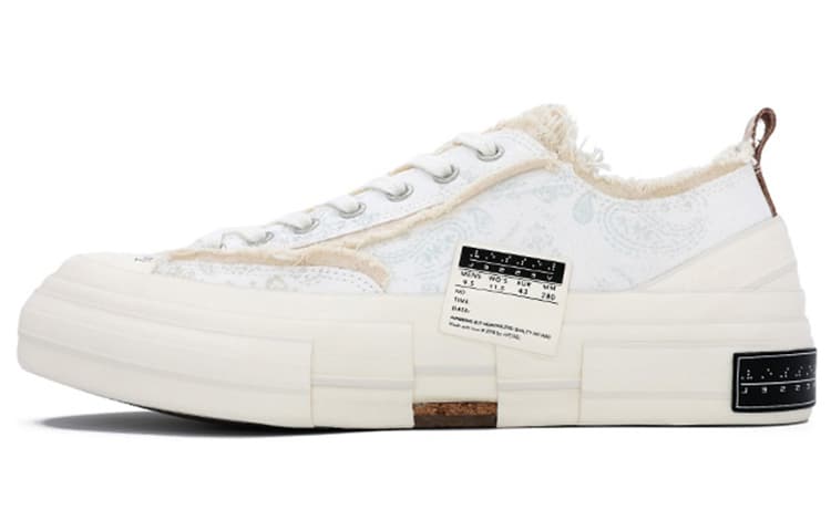 XVESSEL G.O.P. Lows Paisley Flourescencex Canvas White