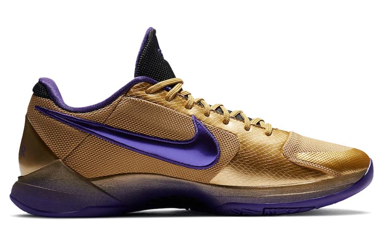 Nike x UNDEFEATED Zoom Kobe 5 'Hall Of Fame' Comfortable Round Toe Collaboration Performance