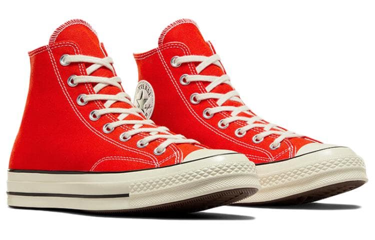 Converse 1970s Breathable Moisture Wicking Breathable Moisture Wicking High Canvas Orange Red