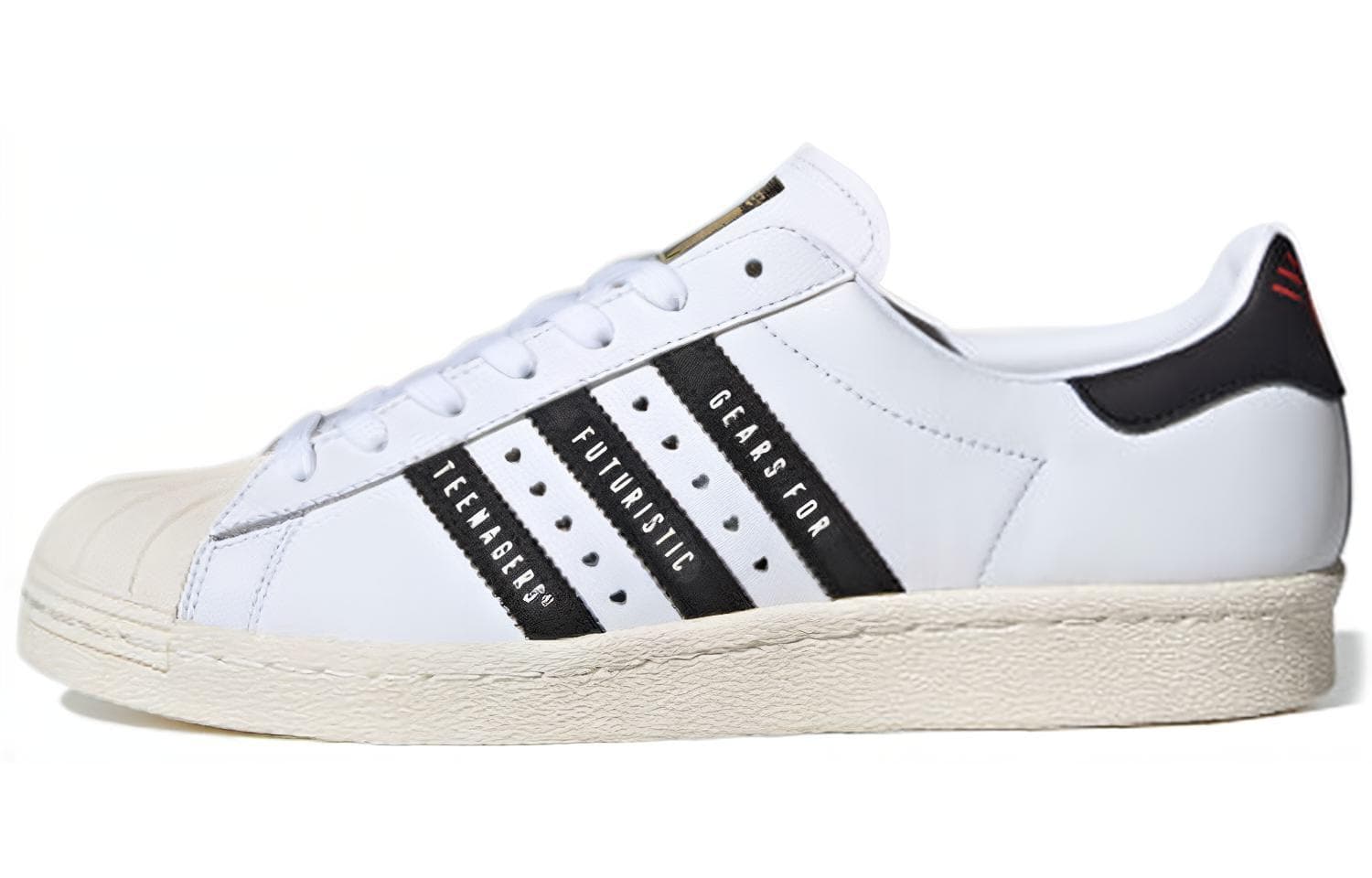Superstar Human Made x Superstar Adidas Originals 'Gears For Futuristic Teenagers White Black'