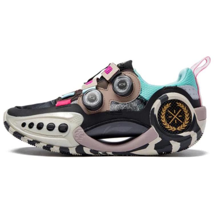 LiNing WOW 9 Lowtop Black/Blue/Pink