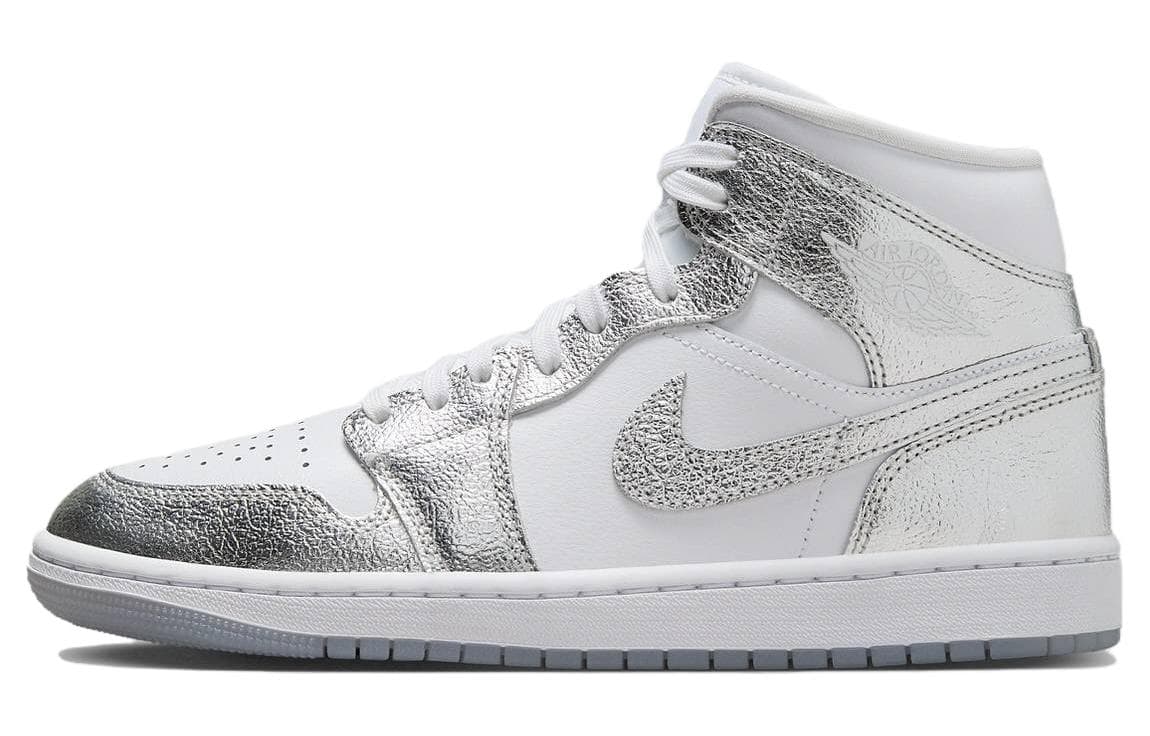 Jordan 1 Mid SE Metallic Silver