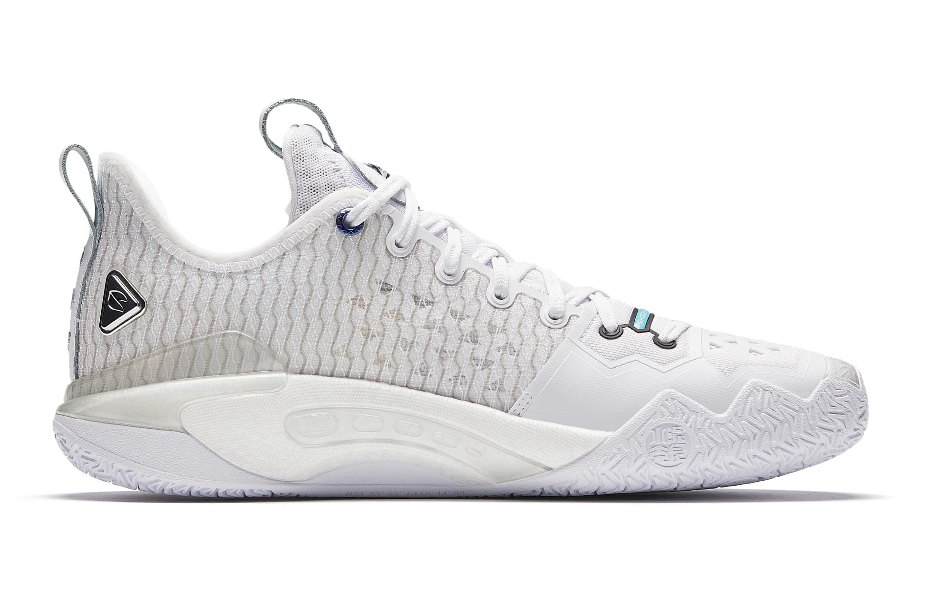 Anta Shock Wave 5 Pro Heritage, Irving Sports SlipResistant Lowtop White Black