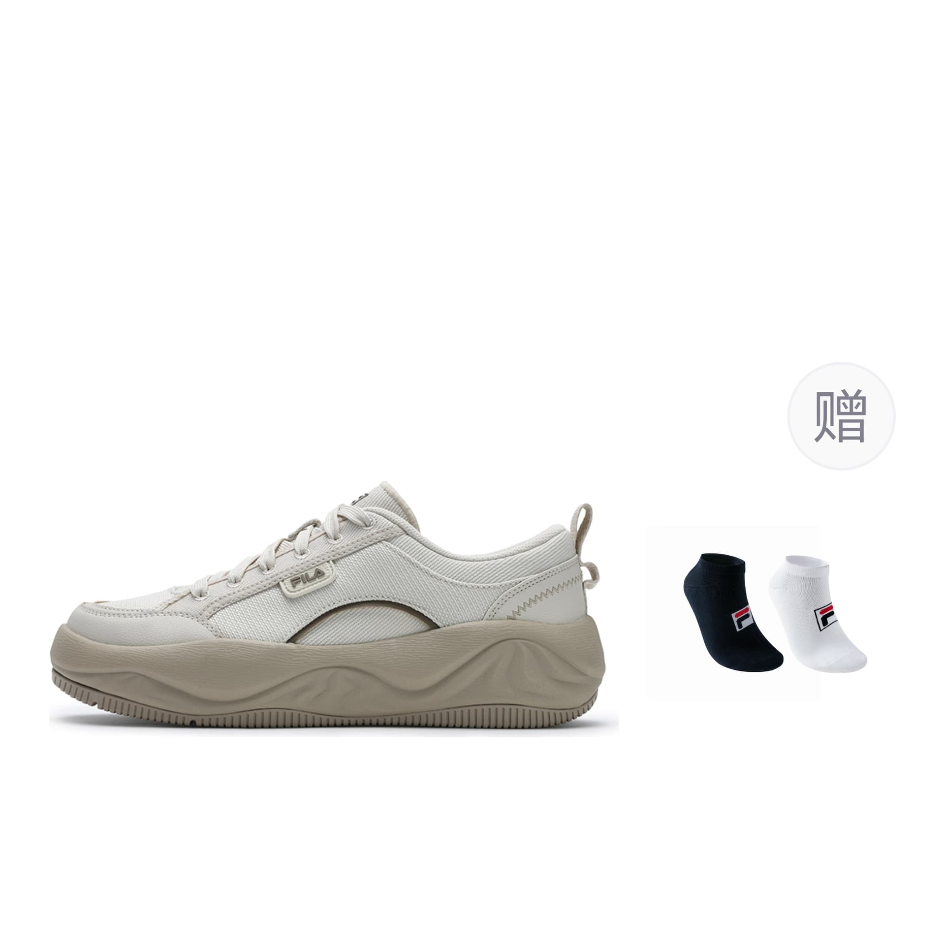 FILA COOKIES Cookie Canvas Birch Brown