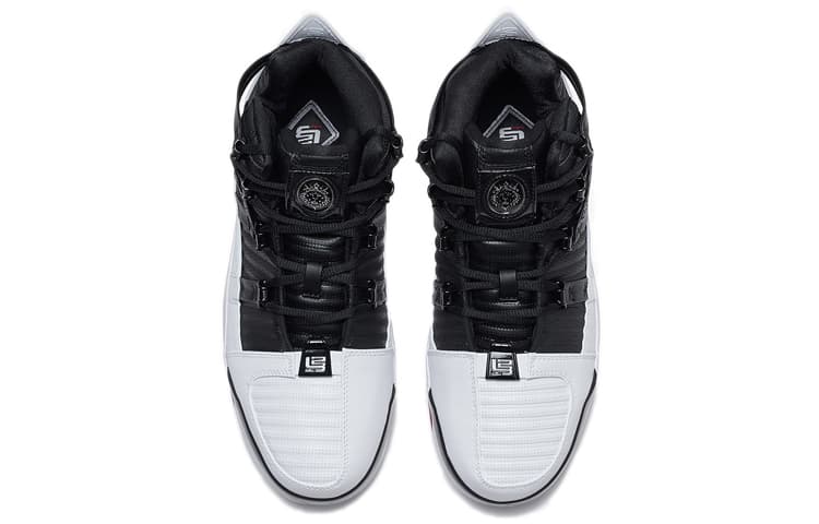 Nike Lebron 3 QS Home Cow Lightweight High Black White Red