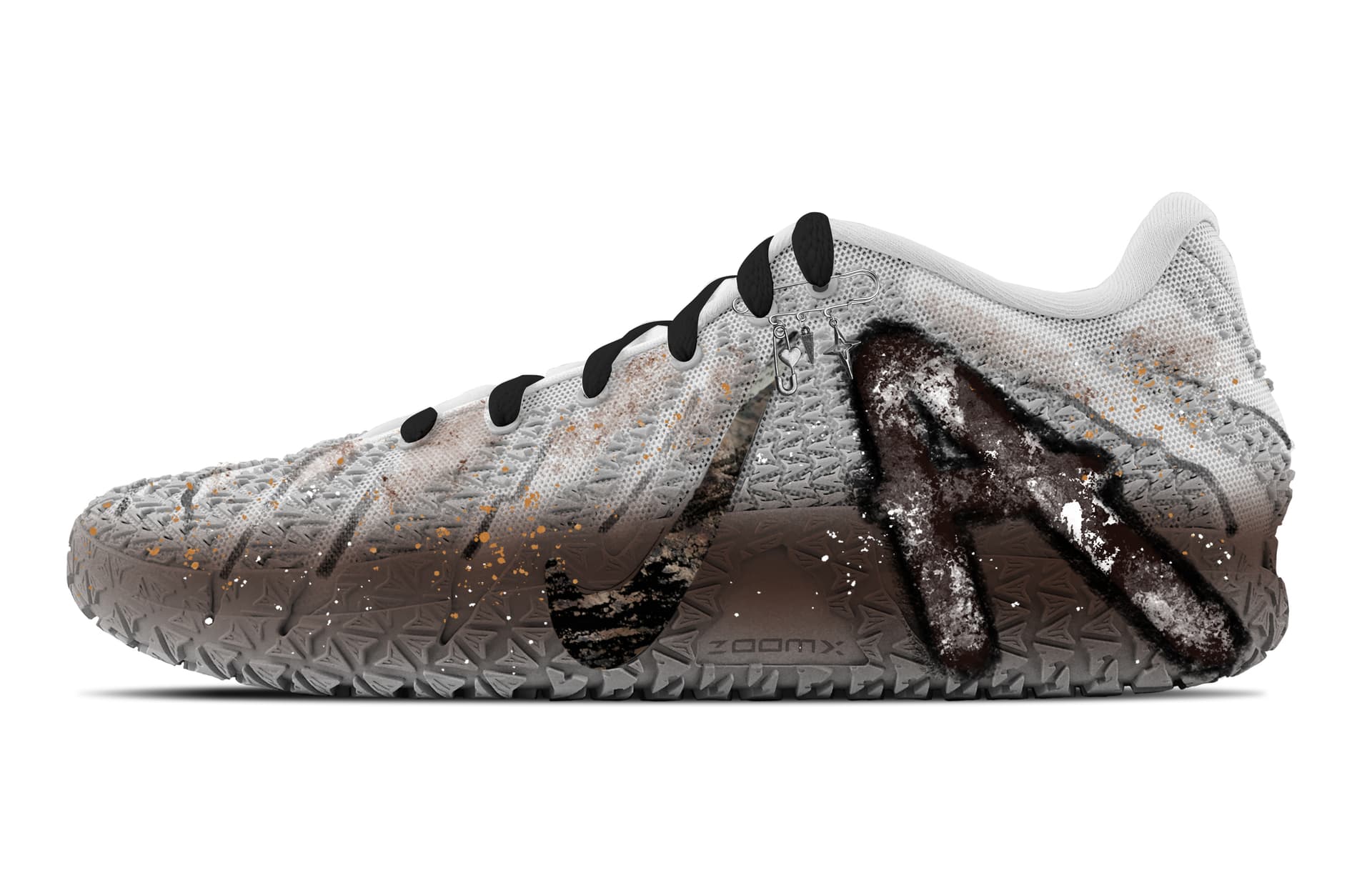 Nike Ja Morant 3 Wild Desert, Fluid Bear Gray Brown
