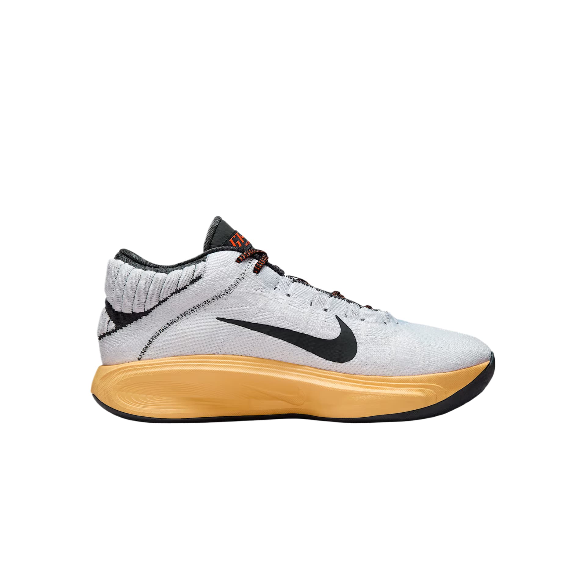 Nike GT Hustle 3 Mid White Orange
