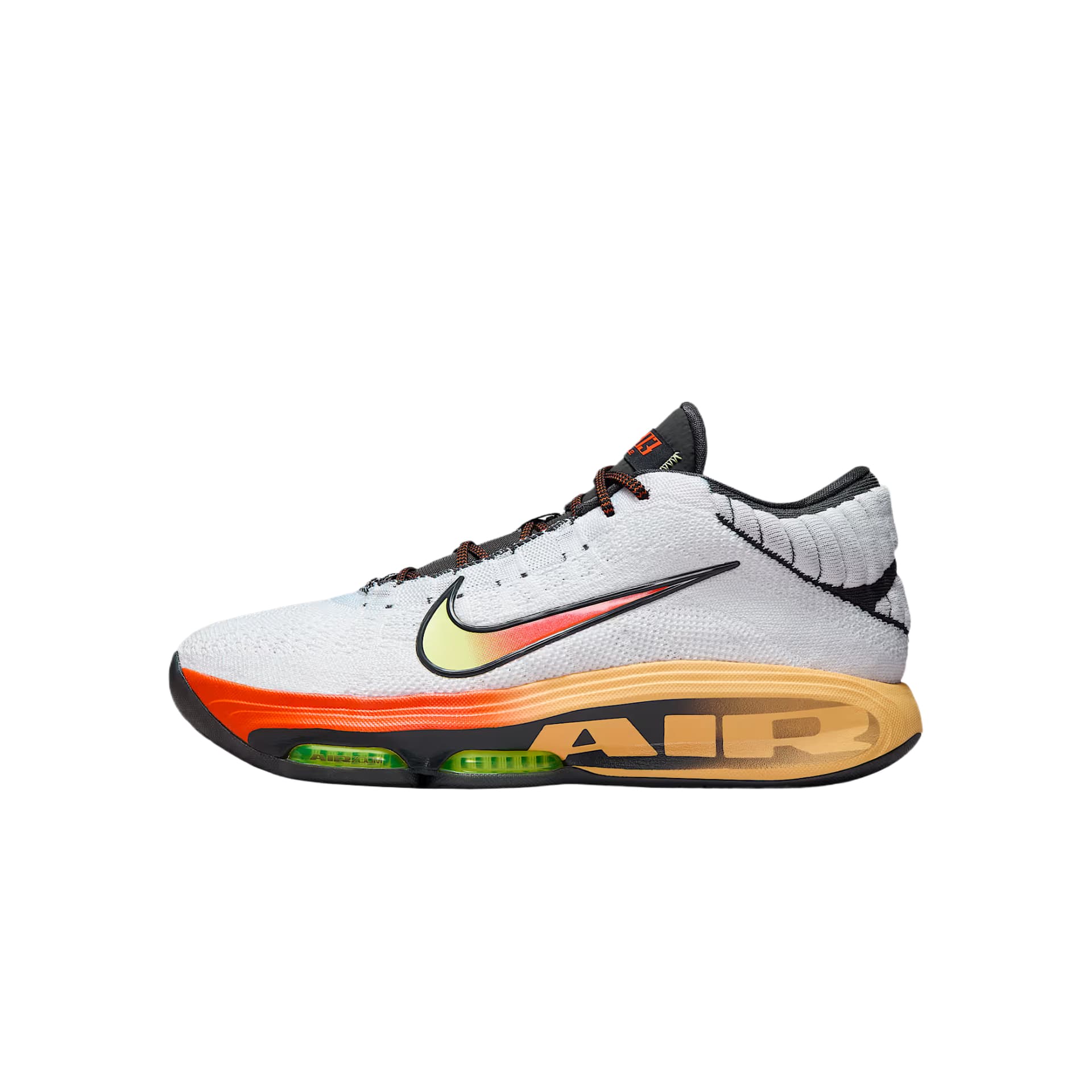 Nike GT Hustle 3 Mid White Orange