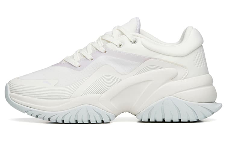 ANTA Ivory White/Misty Purple/White Gray Green 35.5