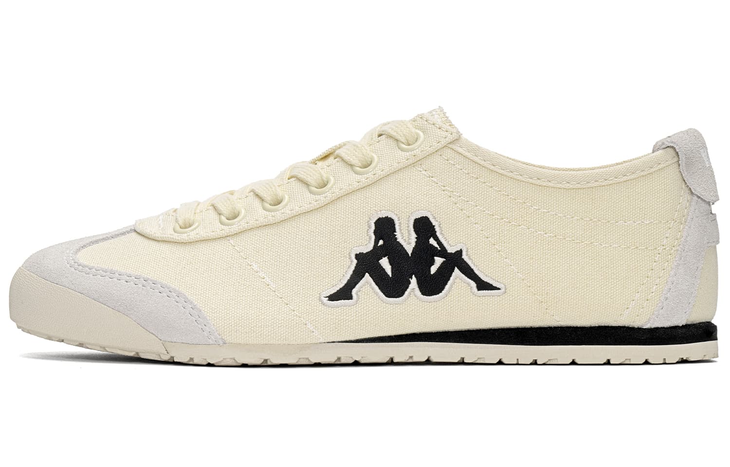 Kappa 1967 Back to Back Resistant, Resistant, Breathable Canvas Winter White, Black