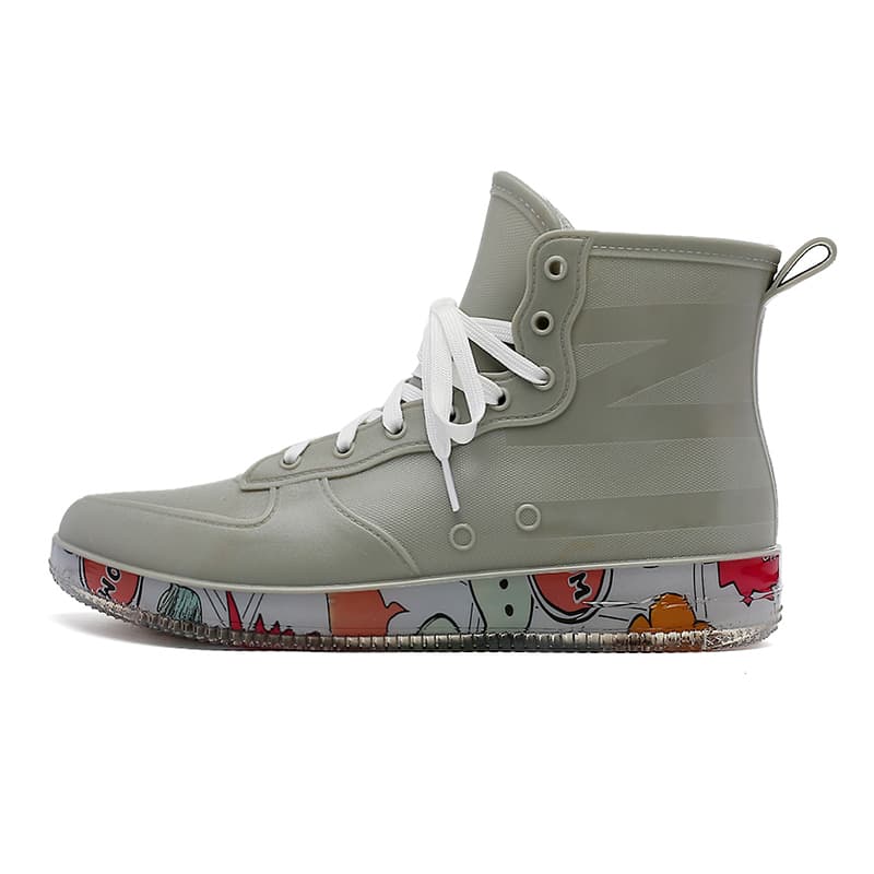 K.SHIDA K High White/Pink/Black/Yellow/Gray Gray