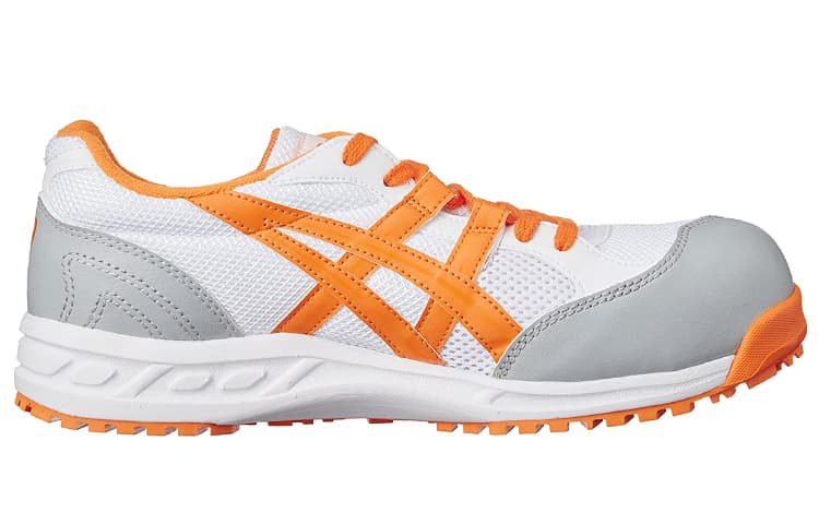 ASICS Winjob 33L 3E Wide White/Orange/Yellow