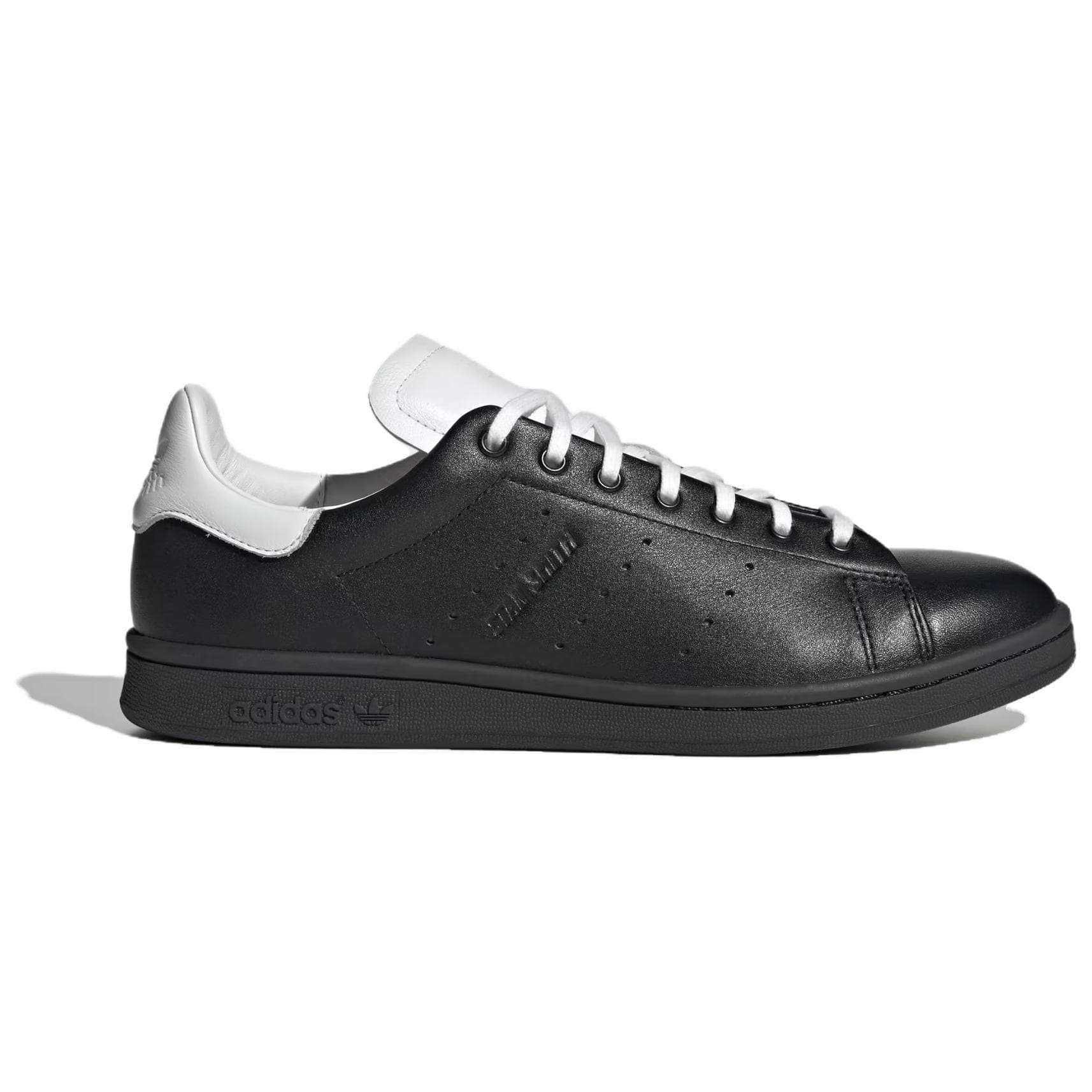 Adidas Originals Stan Smith Lux AbrasionResistant Lowtop Tennis Black White