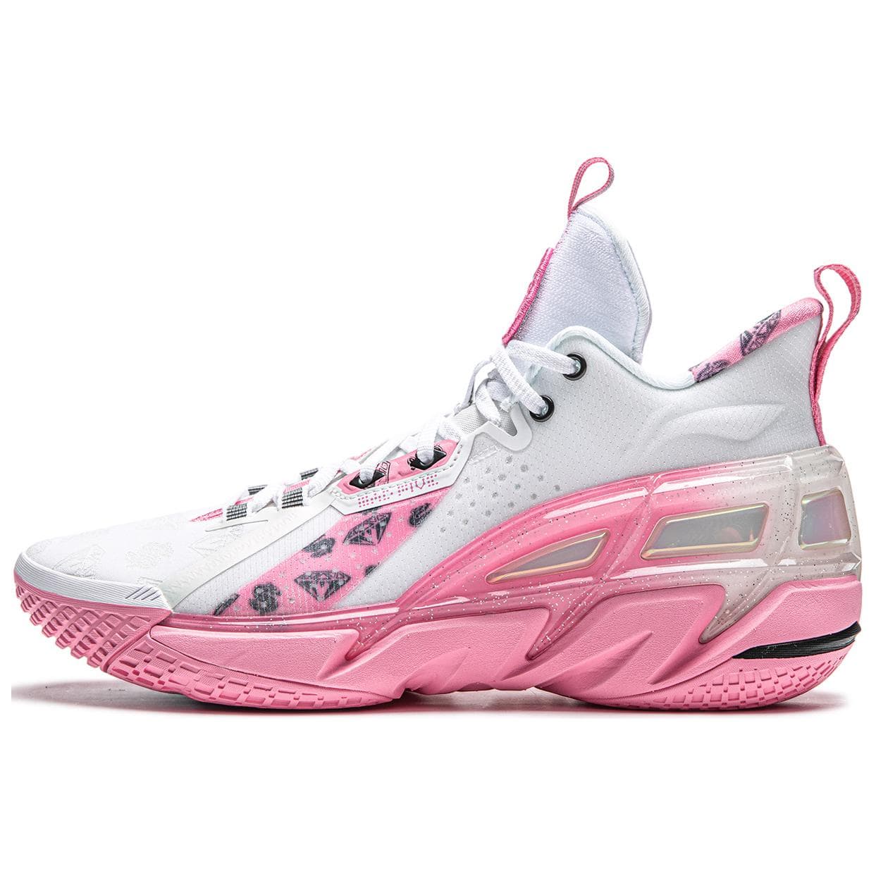 Li Ning X Billionaire Boys Club Badfive 4 Mid 'White Pink'