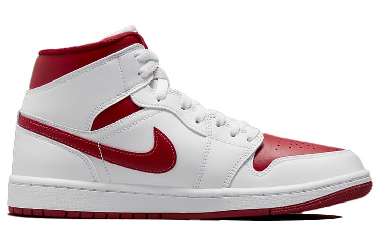 Air Jordan 1 Mid 'White Pomegranate'
