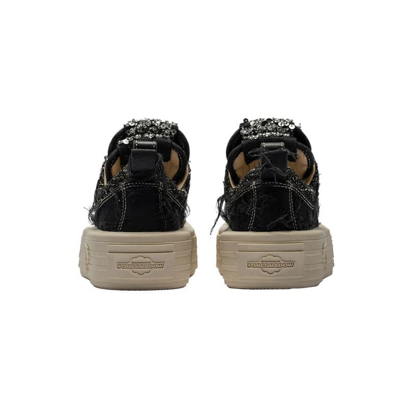 Foreshadow 'Double Uni' Sneaker Black