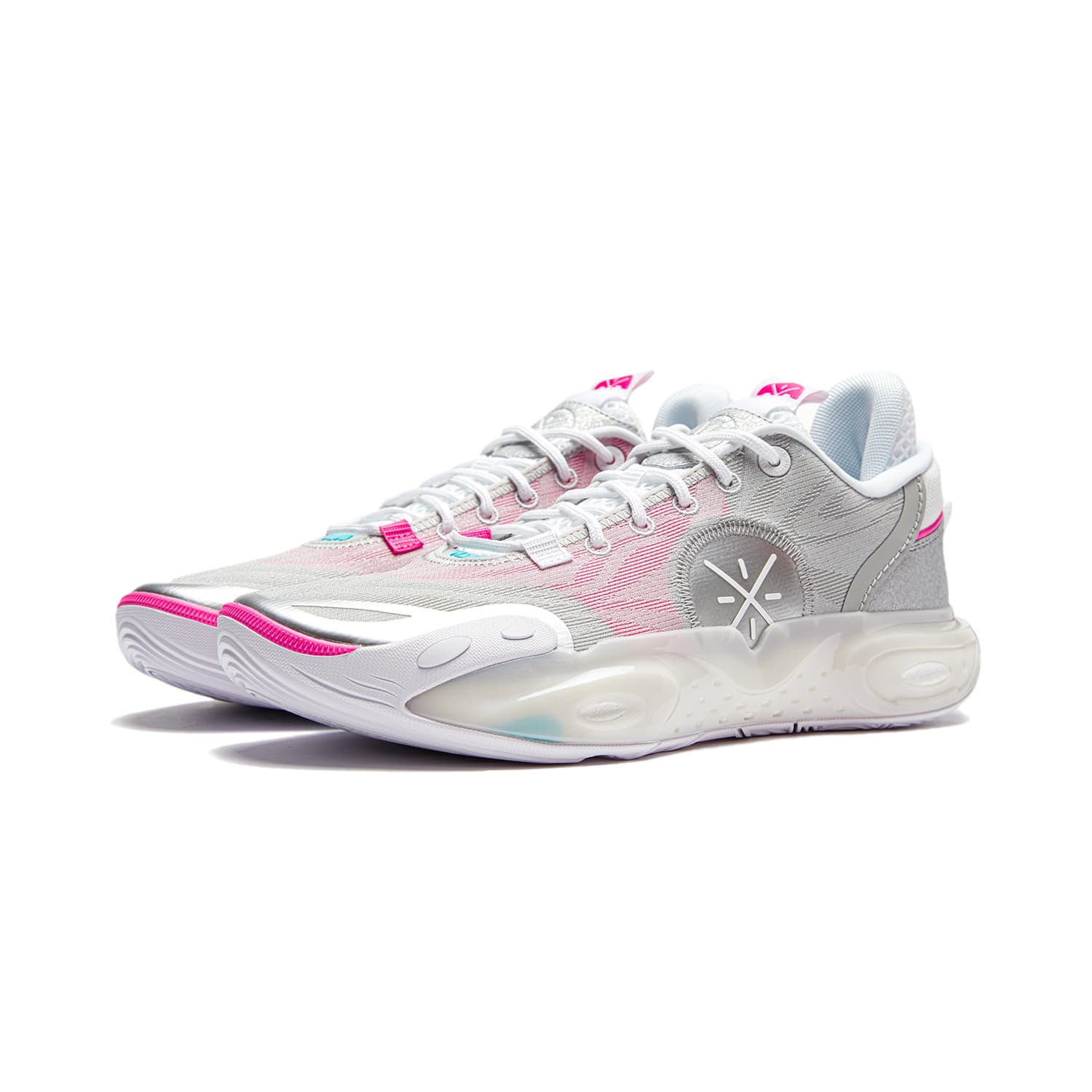 Li Ning Wade ALL City 12 Breathable Lightweight Mist Gray