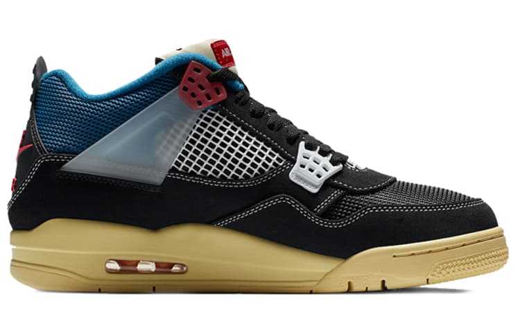 Air Jordan 4 Retro X Union La 'Off Noir'