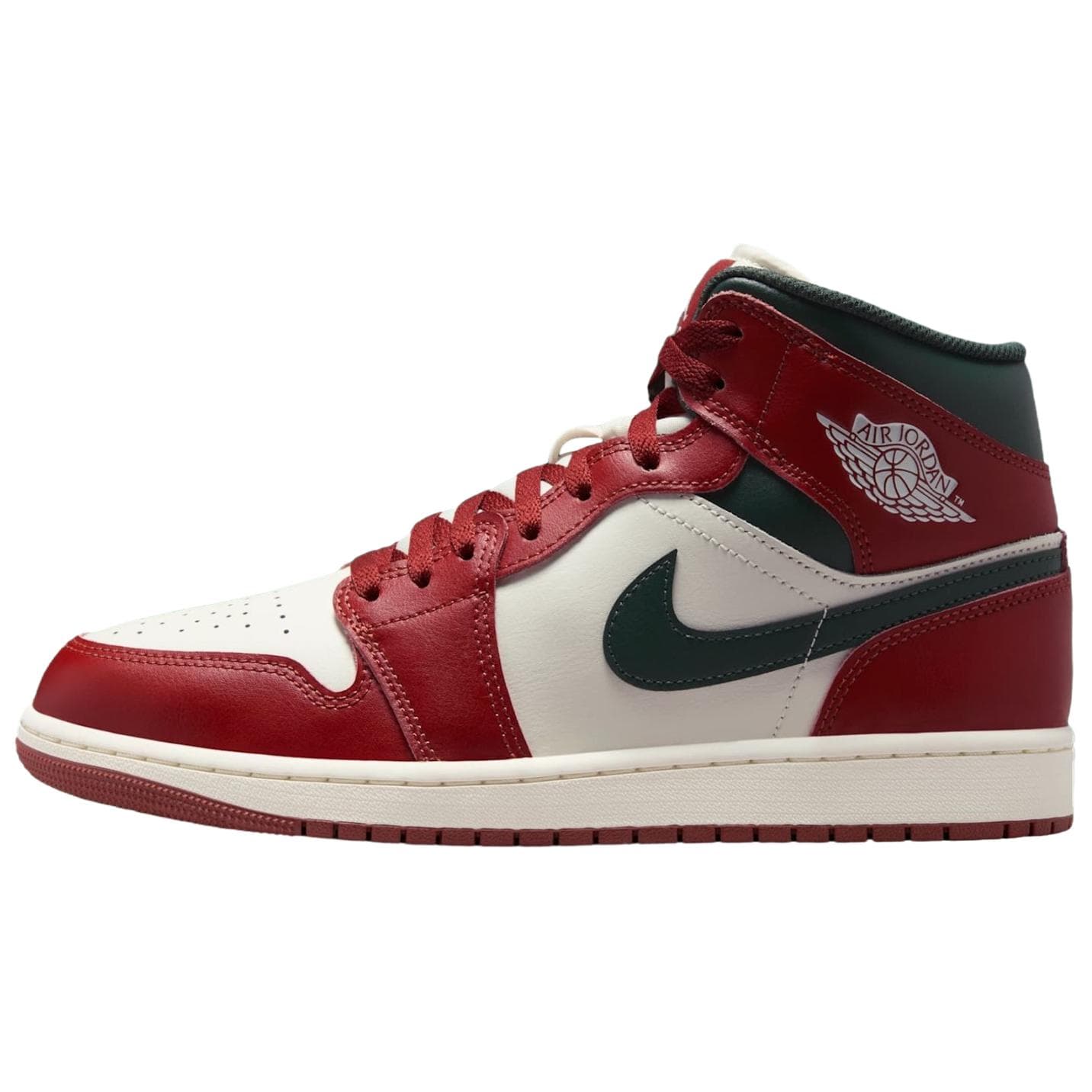 Jordan Air Jordan 1 Mid Vintage Red White