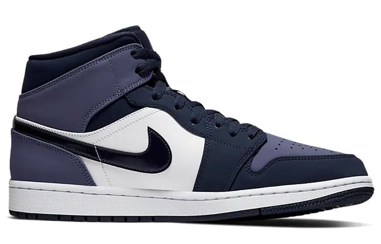 Jordan 1 Mid 'Obsidian Sanded Purple'