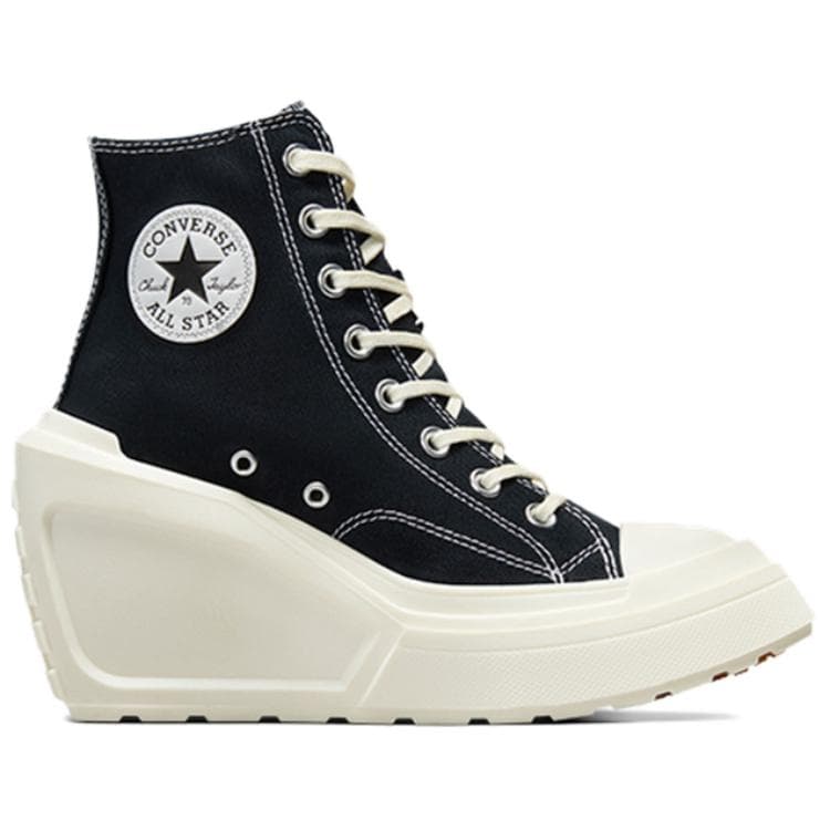 Chuck 70 Wmns Converse De Luxe Wedge 'Black Egret'