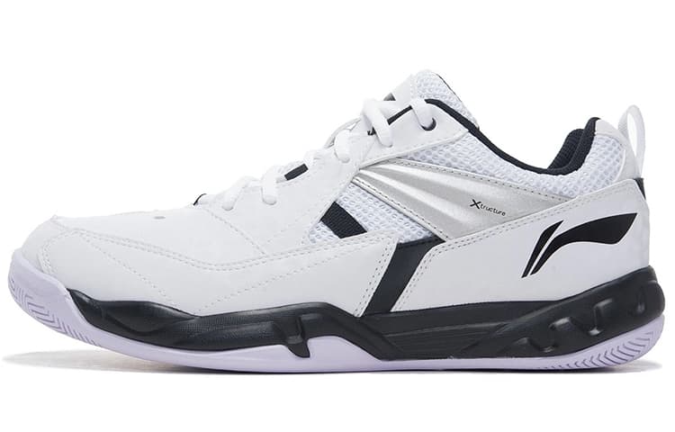 Li Ning Koba Textile, Synthetic Badminton White Black
