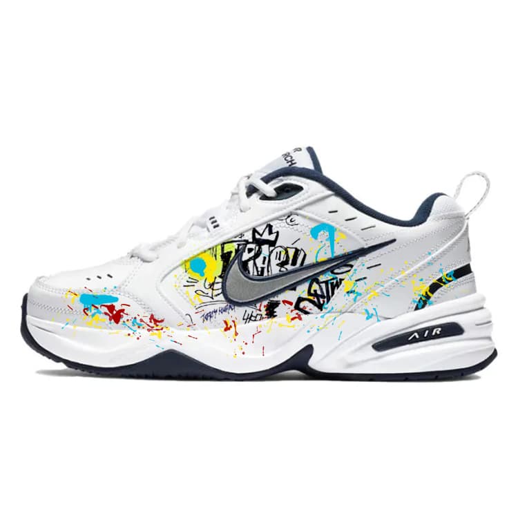 Nike Air Monarch 4 Chunky Blue White White