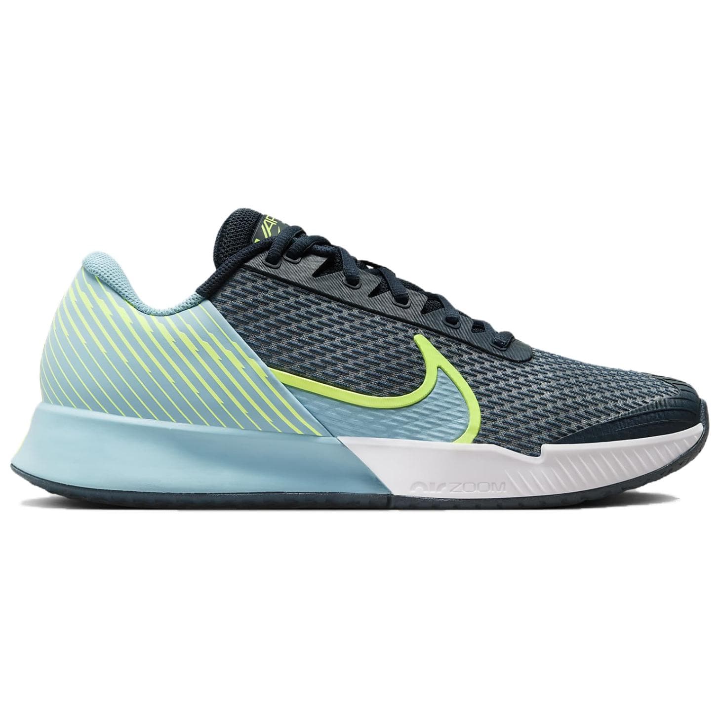 Nike Court Air Zoom Vapor Pro 2 Hc Armory Navy Volt Denim Turquoise