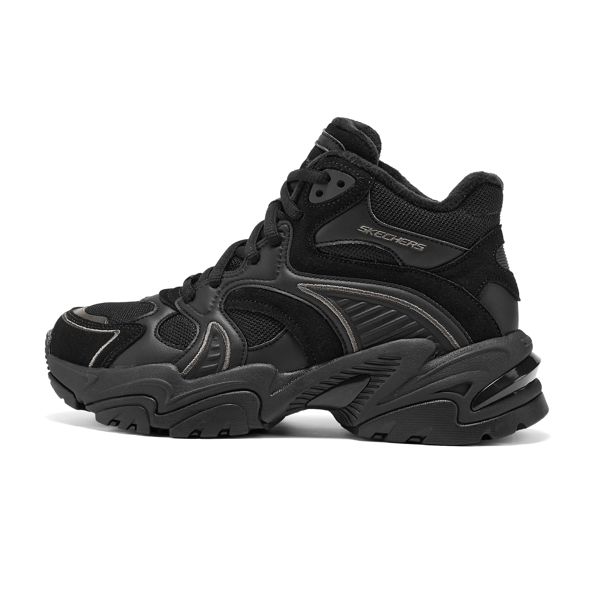 Skechers DLITES Vintage Mecha 2025 Fall Mesh, Artificial Thermal Height Increasing
