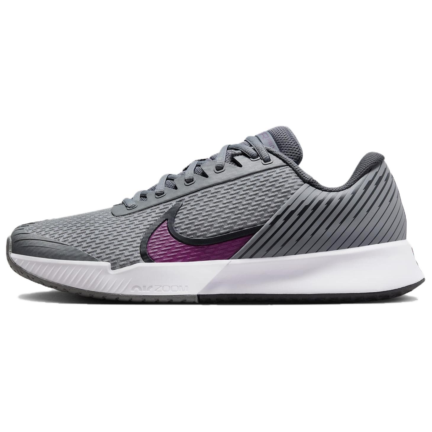 Nike Court Air Zoom Vapor Pro 2 Hc Smoke Grey Dark Smoke Grey Black Sangria