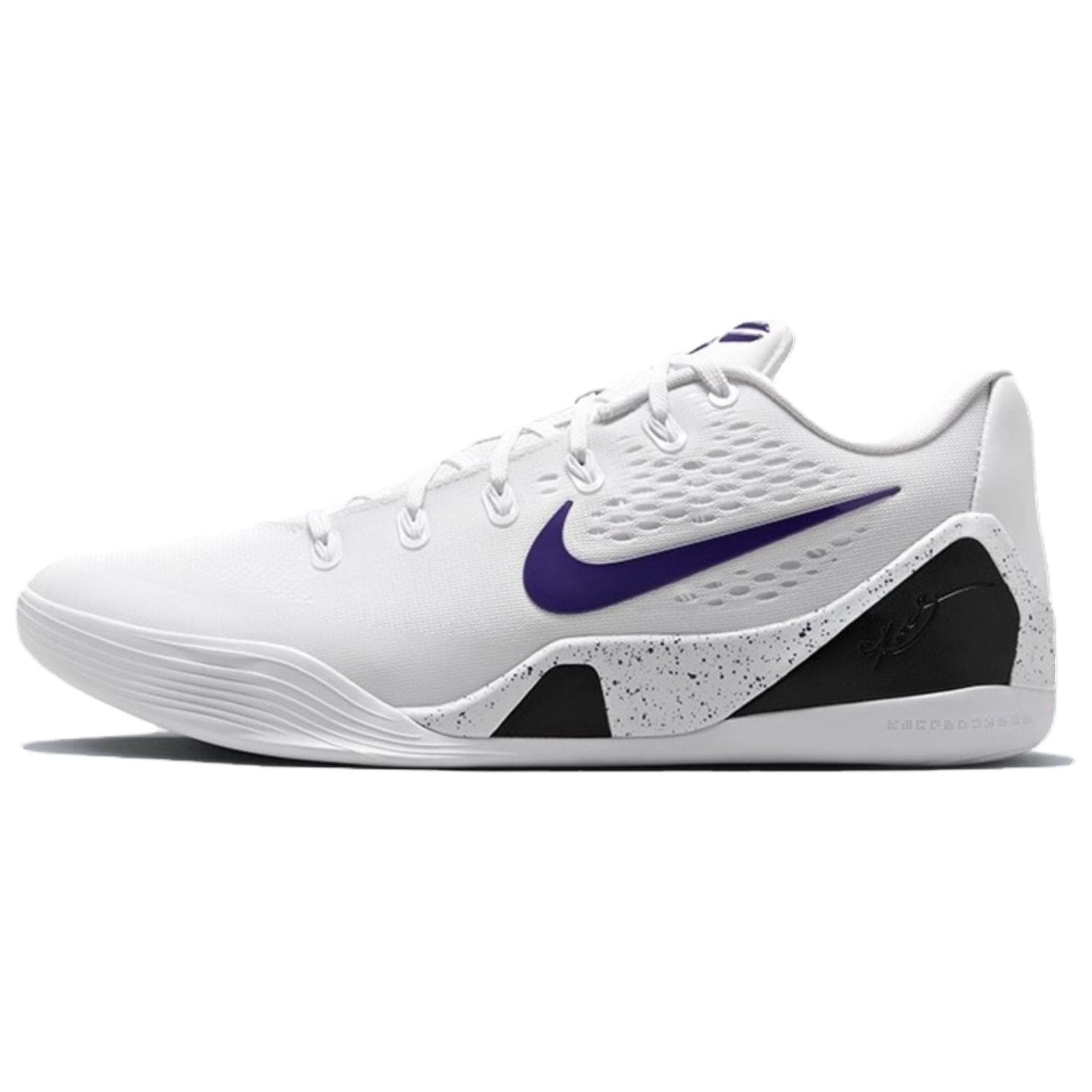 Nike Kobe 9 Em Protro Tb White Court Purple