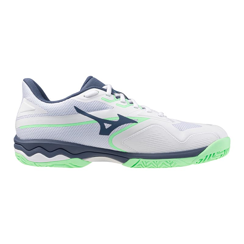 Wave Exceed Light 2 Mizuno Ac 'White Vintage Indigo Mint'