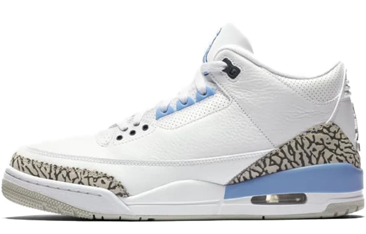 Jordan Air Jordan 3 Retro 'Unc Trendy Mid Vintage Carolina Blue