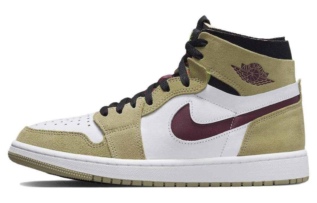 Air Jordan 1 Zoom Comfort 'Neutral Olive Cherrywood'