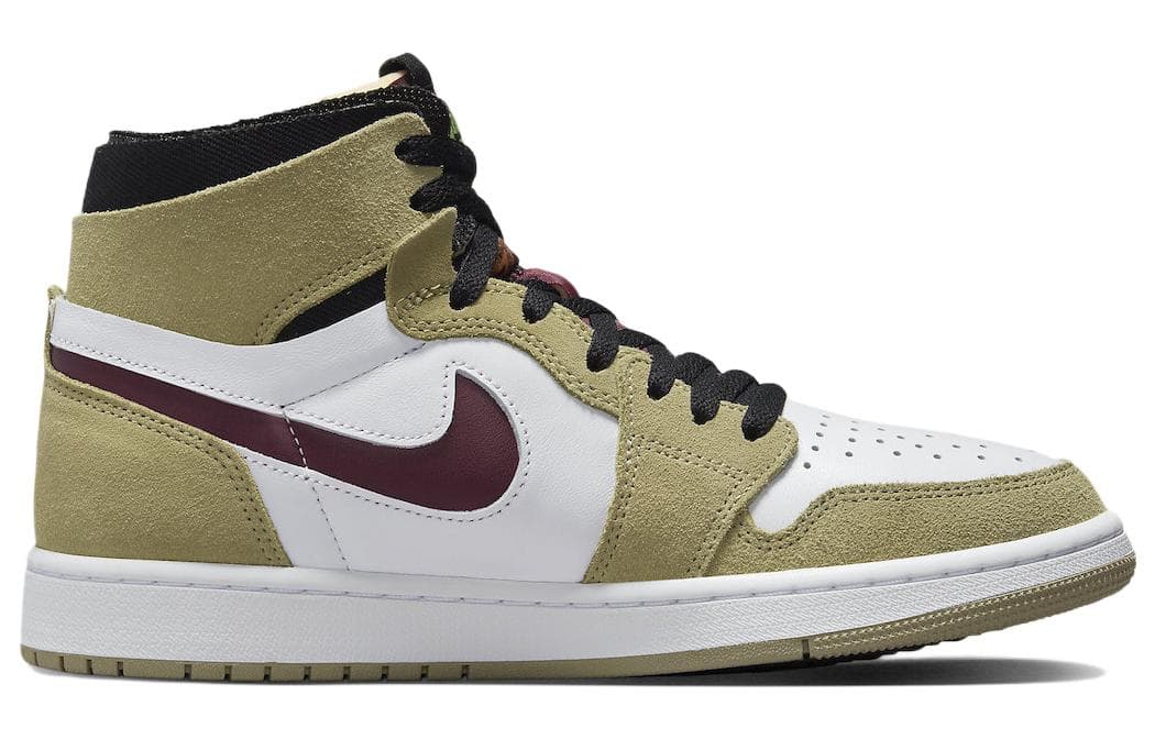Air Jordan 1 Zoom Comfort 'Neutral Olive Cherrywood'