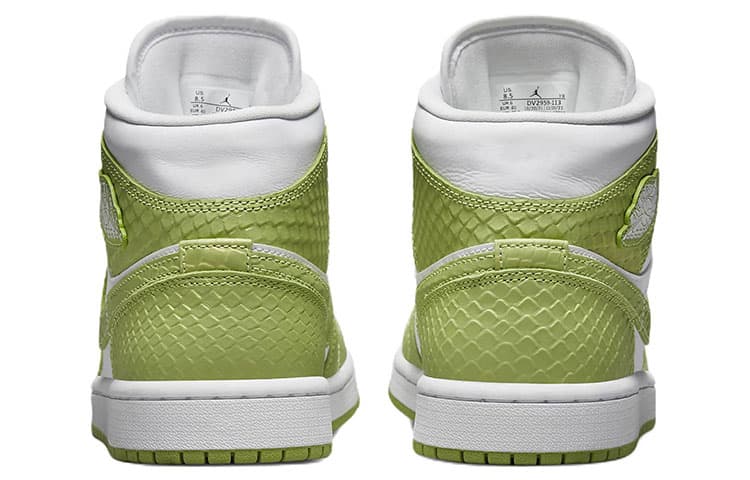 Air Jordan 1 Mid Se 'Green Python'