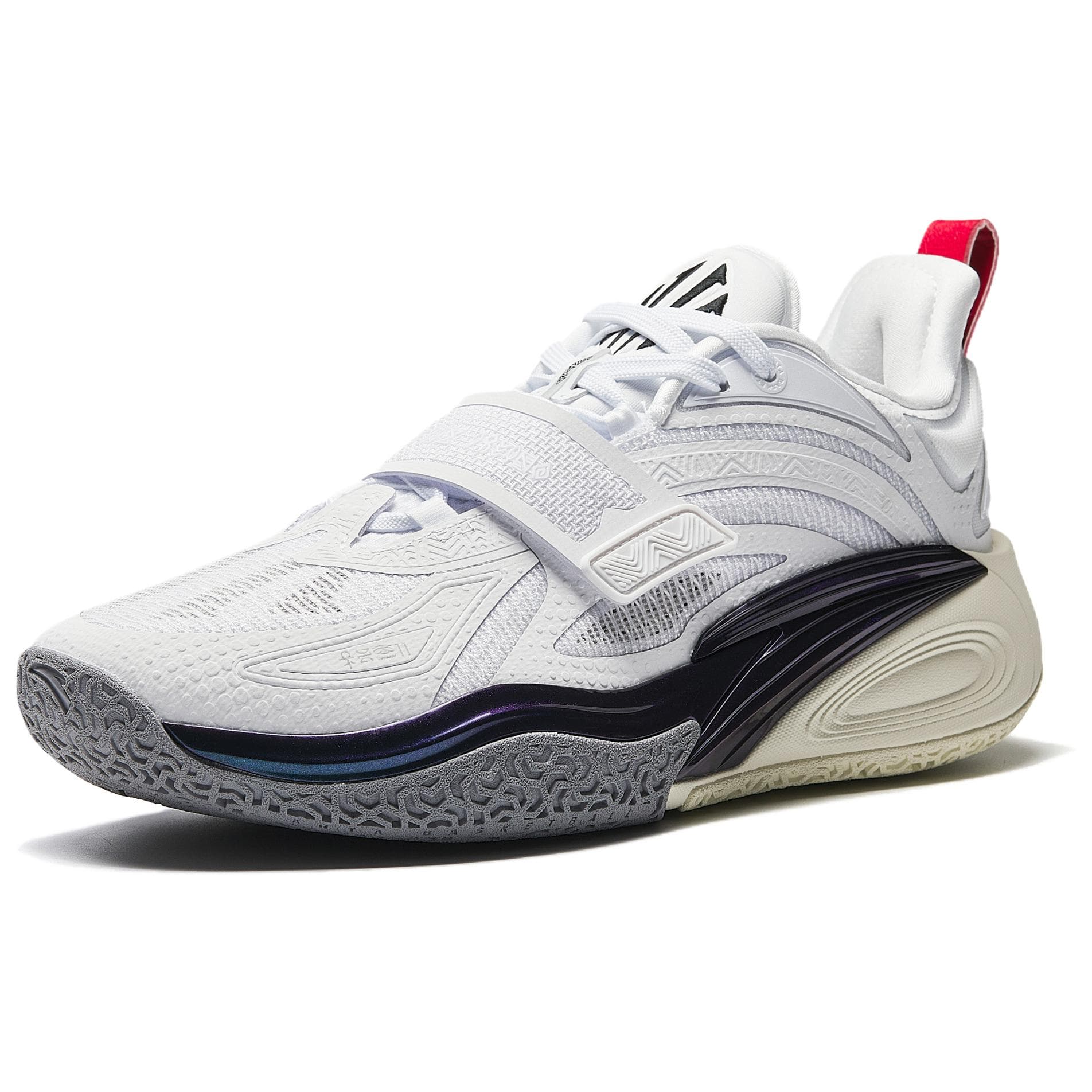 Anta KAI 1 Midfoot Carbon Plate White Black Red