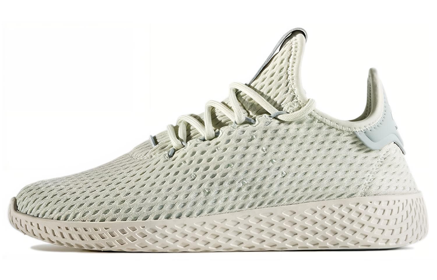 Tennis Hu Pharrell Williams x Tennis Hu Adidas Originals J 'Linen Green' 40⅔