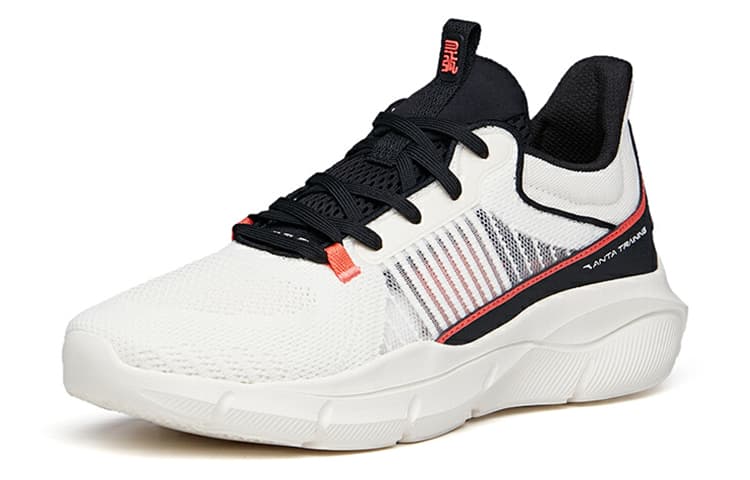 ANTA Ivory White/Black/Dawn Red