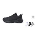 All Black (Comes with 1 Pair of Socks)